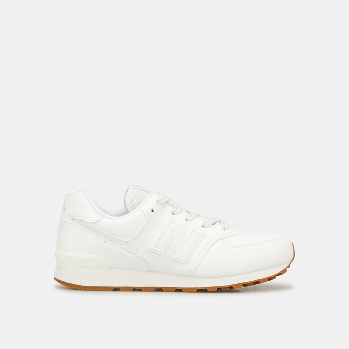 New Balance Kids' 574 Shoe White New Balance Kids' 574 Shoe White image number 0
