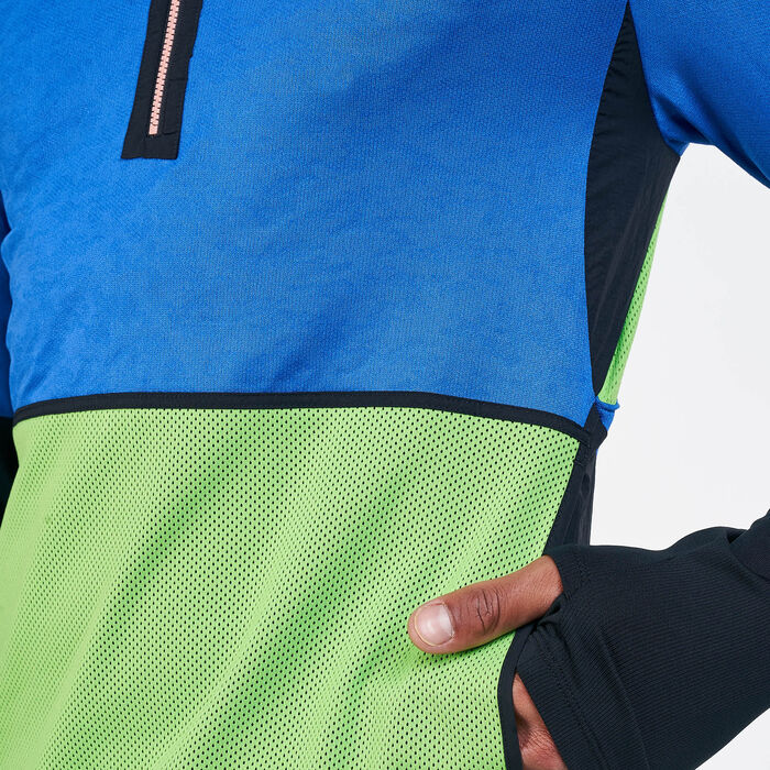 Nike Men's Dri-FIT Elemental Long Sleeves Running T-Shirt Multi Nike Men's Dri-FIT Elemental Long Sleeves Running T-Shirt Multi image number 3