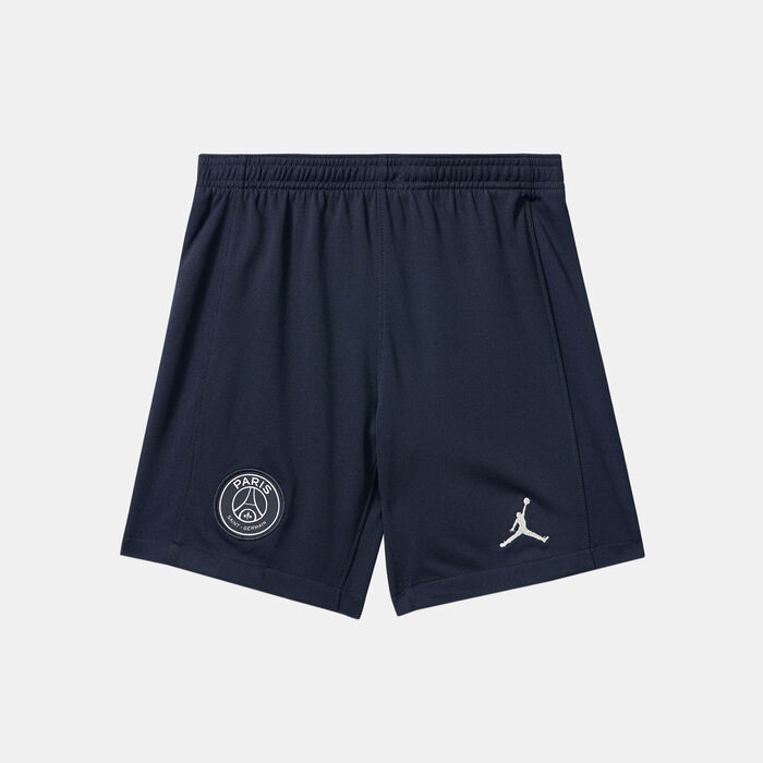 Jordan Kids' Paris Saint-Germain Stadium 3rd Shorts - 2023/24 Black image number 1