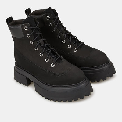 Timberland Women's Sky 6-Inch Lace-Up Boots Black