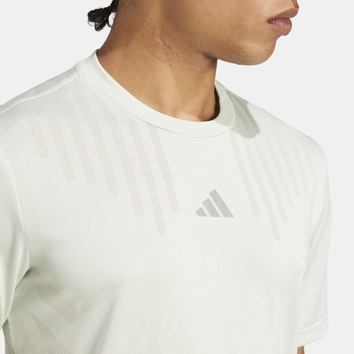 adidas Men's HIIT Airchill Training T-Shirt Green adidas Men's HIIT Airchill Training T-Shirt Green image number 4