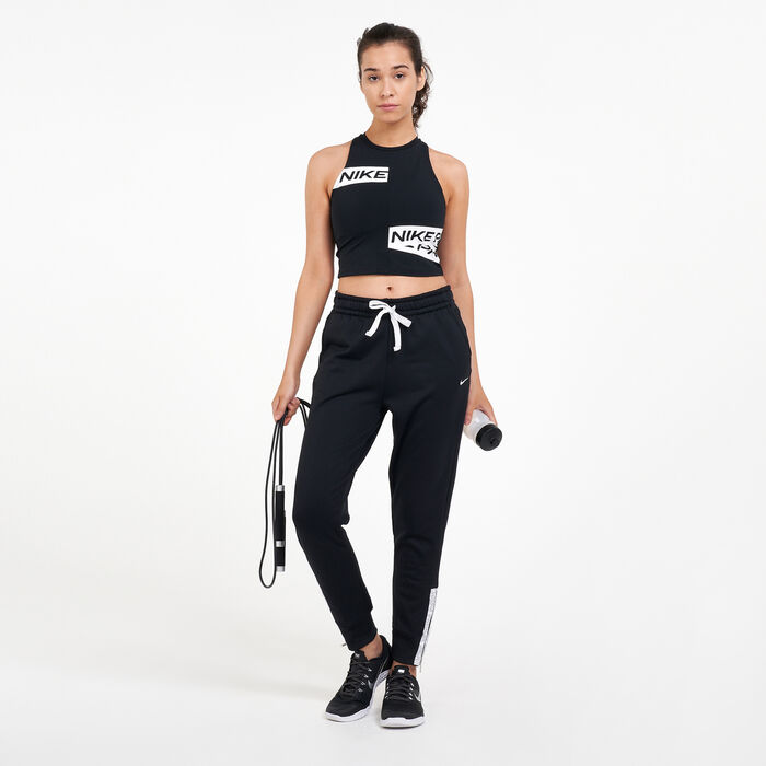 Nike Women's Pro PP3 Trompe Crop Tank Top Nike Women's Pro PP3 Trompe Crop Tank Top image number 2