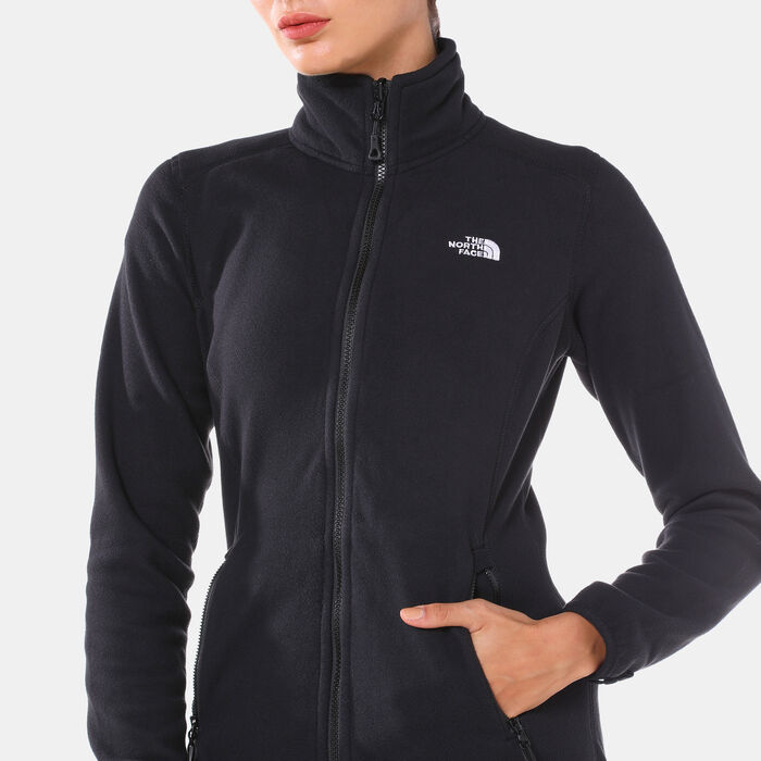 The North Face Women's 100 Glacier Full-Zip Jacket Black The North Face Women's 100 Glacier Full-Zip Jacket Black image number 3