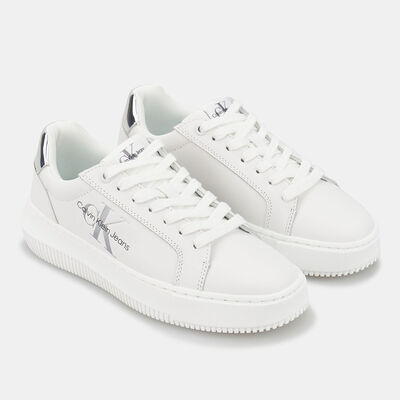 Calvin Klein Women's Monochrome Platform Shoe White Calvin Klein Women's Monochrome Platform Shoe White