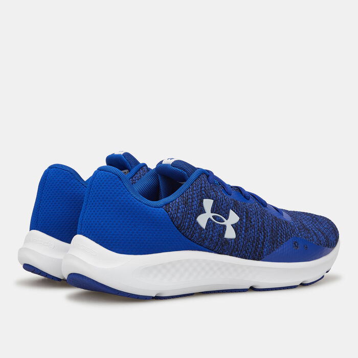 Under Armour Men's UA Charged Pursuit 3 Twist Running Shoe Blue image number 3