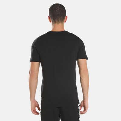 PUMA Men's Box Logo Camo T-Shirt Black