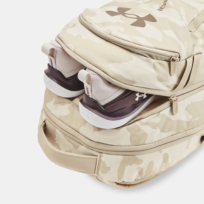 Under Armour Hustle 6.0 Backpack White image number 3