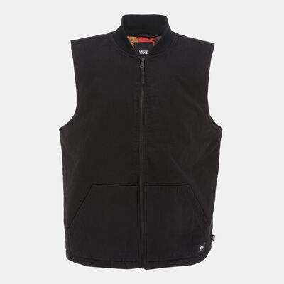 Vans Men's Plaid Tablot Vest Black