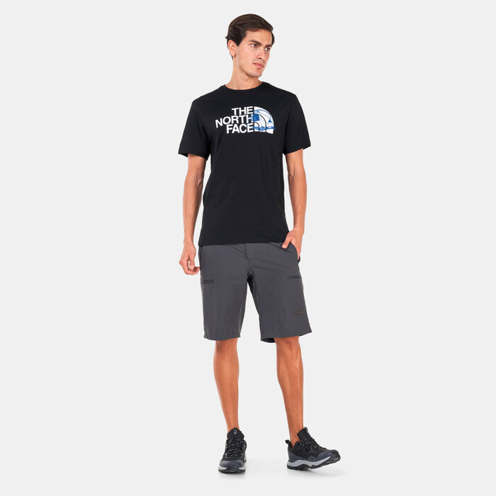 The North Face Men's Graphic Half Dome T-Shirt Black The North Face Men's Graphic Half Dome T-Shirt Black image number 2