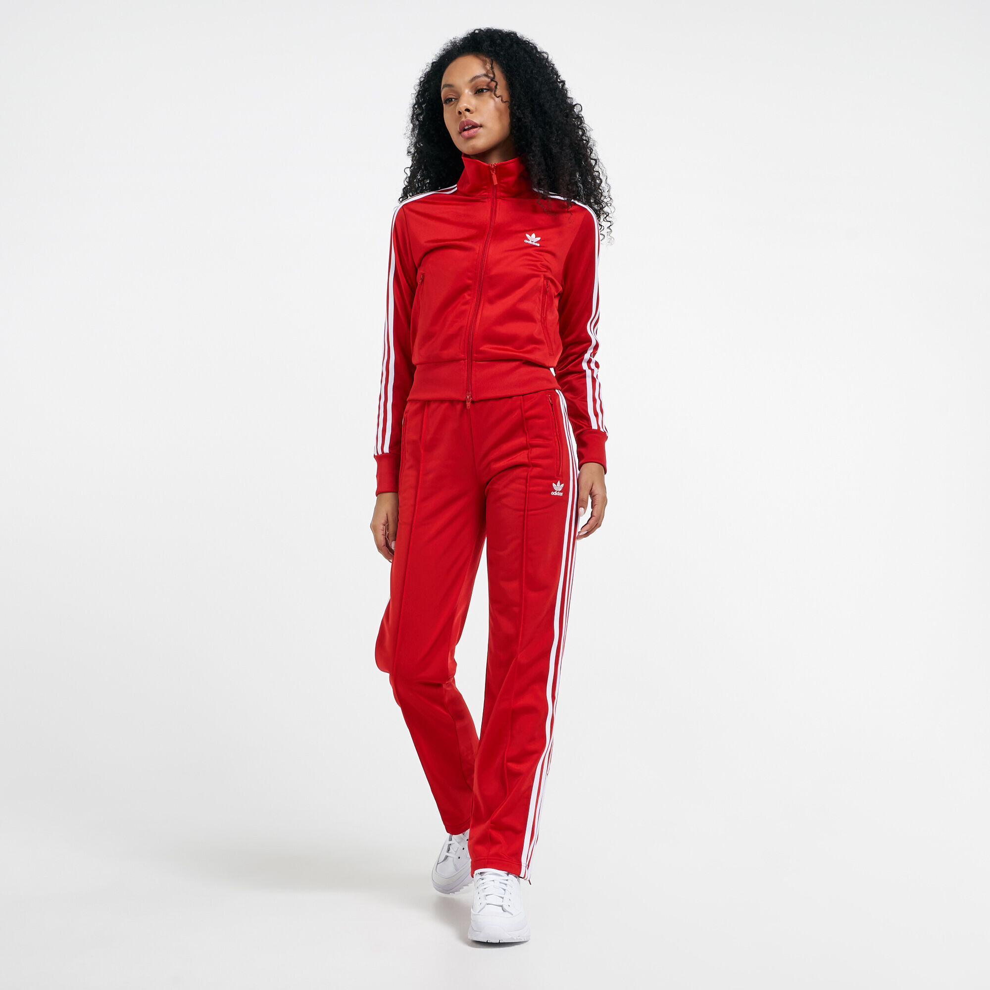 Women s Adicolor Classics Firebird Primeblue Track Jacket Red adidas Originals in Qatar SSS