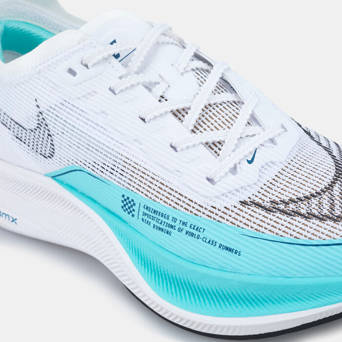 Nike Women's ZoomX Vaporfly NEXT% Shoe White Nike Women's ZoomX Vaporfly NEXT% Shoe White image number 4