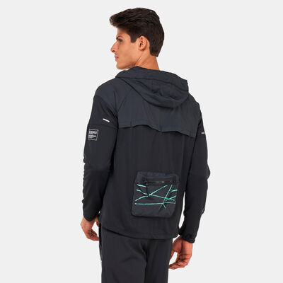 Nike Men's Windrunner D.Y.E. Running Jacket Grey Nike Men's Windrunner D.Y.E. Running Jacket Grey