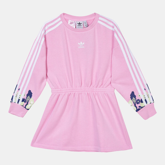 adidas Originals Kids' Adicolor Dress Pink adidas Originals Kids' Adicolor Dress Pink image number 0