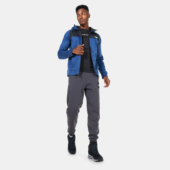 The North Face Men's Reaxion Fleece Hoodie Blue image number 2