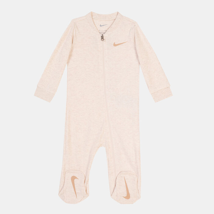 Nike Kids' Essentials Footed Coverall White Nike Kids' Essentials Footed Coverall White image number 0
