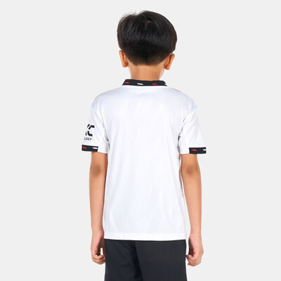 adidas Kids' Manchester United Away Jersey - 2022/23 White
