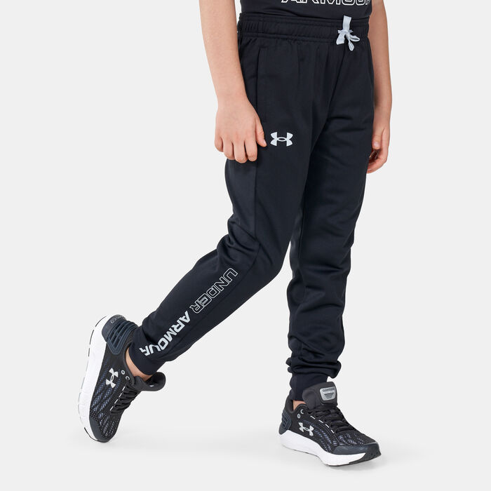 Under Armour Kids' UA Brawler 2.0 Tapered Pants Black Under Armour Kids' UA Brawler 2.0 Tapered Pants Black image number 0