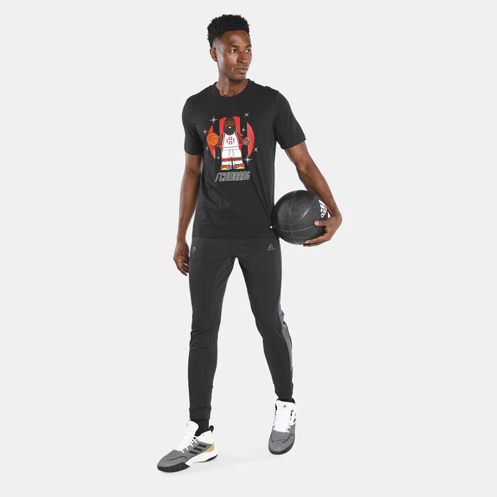 adidas Men's Harden Foundation Pants Black adidas Men's Harden Foundation Pants Black image number 2