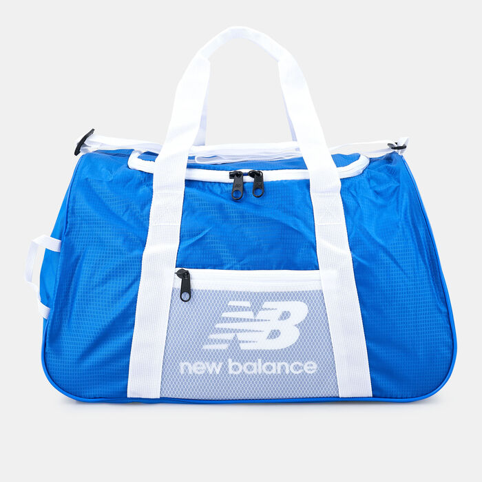 New Balance Men's Core Performance Small Duffel Bag Blue New Balance Men's Core Performance Small Duffel Bag Blue image number 0