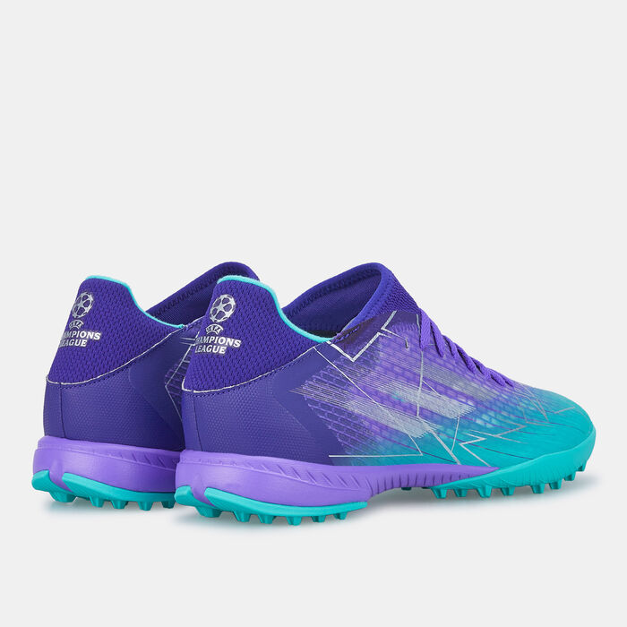 adidas Men's X Speedflow.3 Turf Ground Football Shoe Purple adidas Men's X Speedflow.3 Turf Ground Football Shoe Purple image number 3