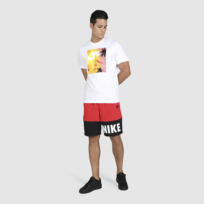 Nike Men's Sportswear Air Photo T-Shirt White image number 2