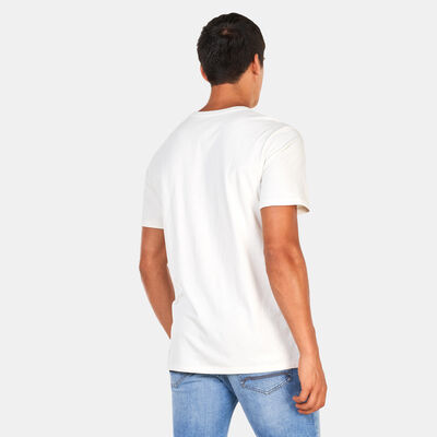 Timberland Men's Tree Logo Seasonal Camo T-Shirt White