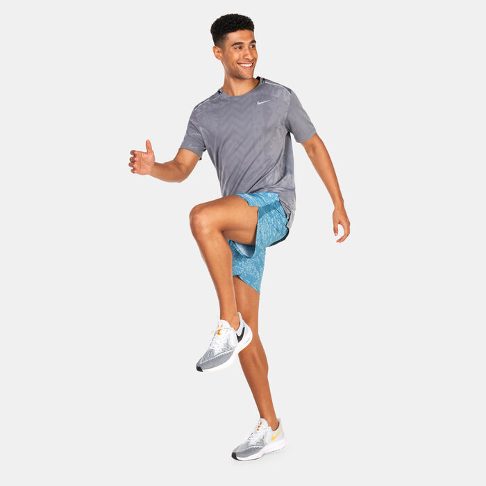 Nike Men's Dri-FIT Run Division Challenger Shorts Green Nike Men's Dri-FIT Run Division Challenger Shorts Green image number 2