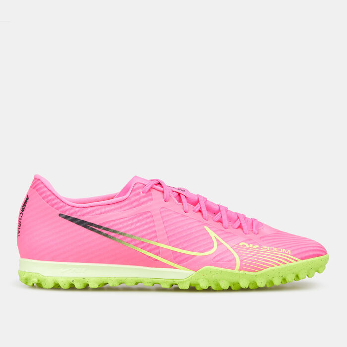 Nike Men's Mercurial Vapor 15 Academy Turf Ground Football Shoes Pink Nike Men's Mercurial Vapor 15 Academy Turf Ground Football Shoes Pink image number 0