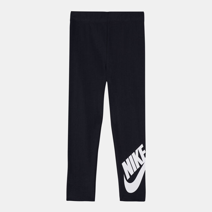 Nike Kids' Leg-A-See Leggings (Baby and Toddler) Black Nike Kids' Leg-A-See Leggings (Baby and Toddler) Black image number 1