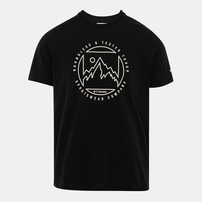 Columbia Men's Rapid Ridge™ Graphic T-Shirt Grey Columbia Men's Rapid Ridge™ Graphic T-Shirt Grey image number 0