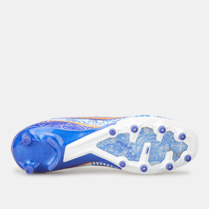 Nike Men's Zoom Mercurial Vapor 15 Elite CR7 AG-Pro Football Shoe Blue Nike Men's Zoom Mercurial Vapor 15 Elite CR7 AG-Pro Football Shoe Blue image number 3