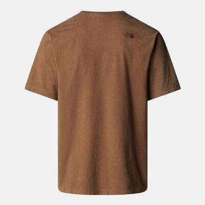 The North Face Men&rsquo;s Nature Relaxed T-Shirt Brown