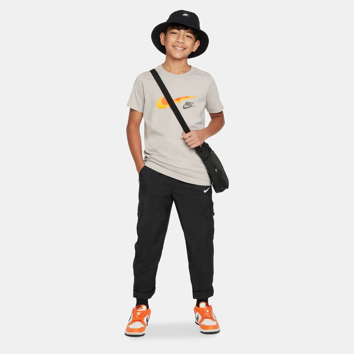 Nike Kids' Sportswear Graphic T-Shirt (Older Kids) Grey Nike Kids' Sportswear Graphic T-Shirt (Older Kids) Grey image number 2