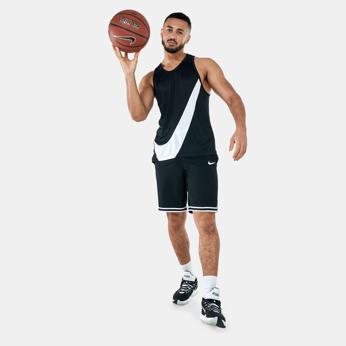 Nike Men's Dri-FIT Basketball Crossover Jersey White Nike Men's Dri-FIT Basketball Crossover Jersey White image number 2