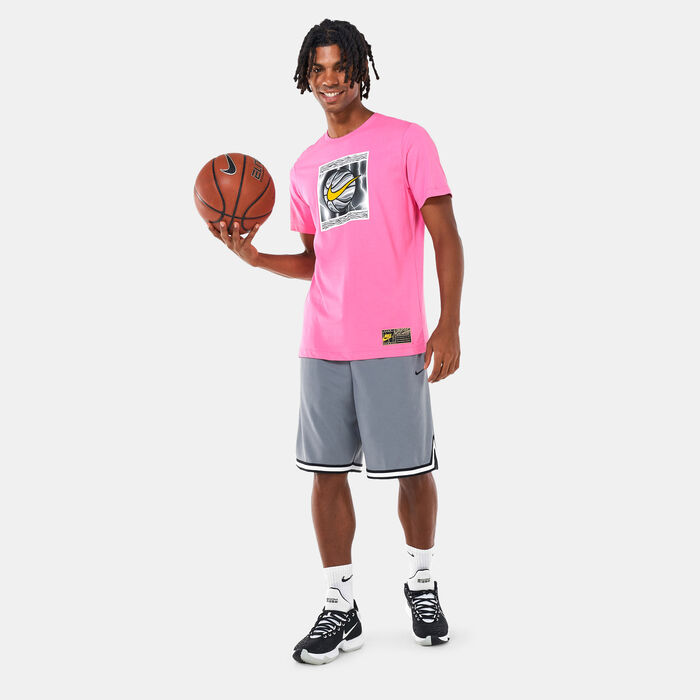 Nike Men's Energy Graphic Print T-Shirt Pink image number 2