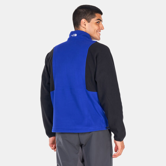 The North Face Men's TKA Attitude 1/4 Zip Fleece Sweatshirt Blue The North Face Men's TKA Attitude 1/4 Zip Fleece Sweatshirt Blue image number 1