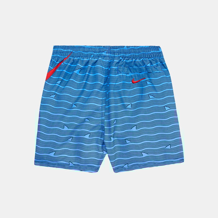 Nike Swim Kids' 4-inch Volley Shorts Red Nike Swim Kids' 4-inch Volley Shorts Red image number 1