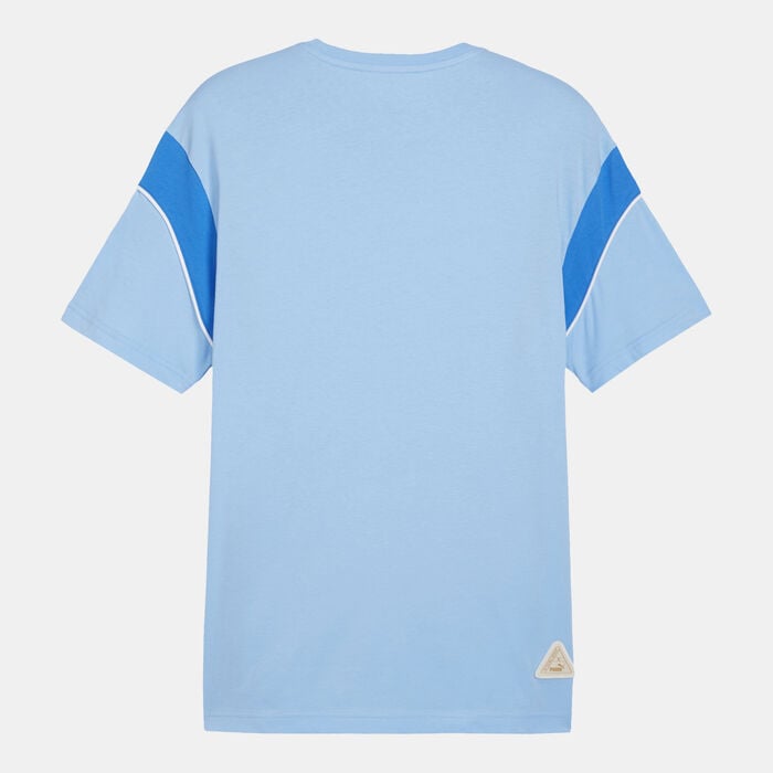 PUMA Men's Manchester City FtblArchive T-Shirt Grey PUMA Men's Manchester City FtblArchive T-Shirt Grey image number 1