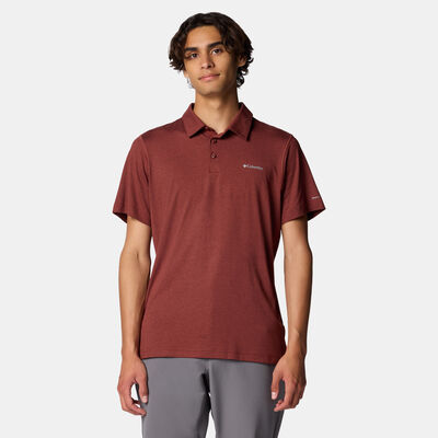 Columbia Men's Tech Trail™ Polo T-Shirt Red