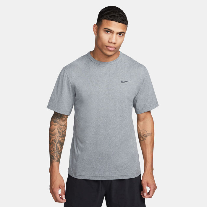 Nike Men's Dri-FIT Hyverse UV Training T-Shirt Grey Nike Men's Dri-FIT Hyverse UV Training T-Shirt Grey image number 0