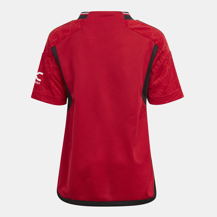 adidas Kids' Manchester United Home Mini Kit - 2023/24 Red adidas Kids' Manchester United Home Mini Kit - 2023/24 Red image number 1
