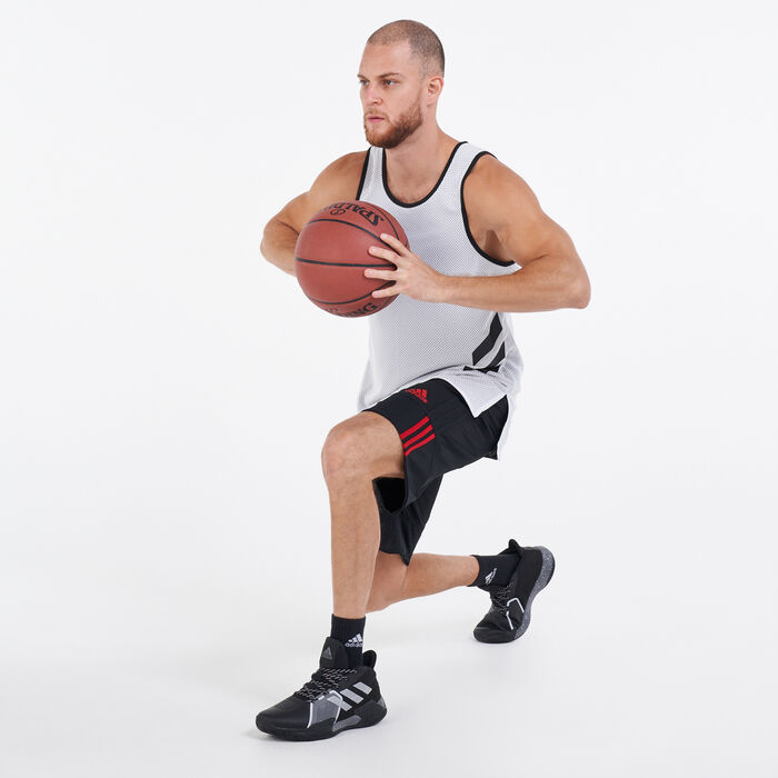 adidas Men's 3G Speed Reversible Basketball Shorts Black image number 2