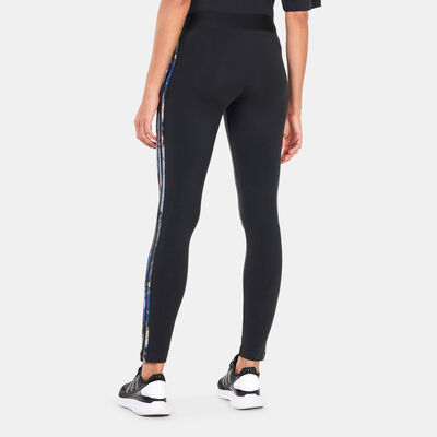 adidas Women's 3 Stripes Leggings Black adidas Women's 3 Stripes Leggings Black