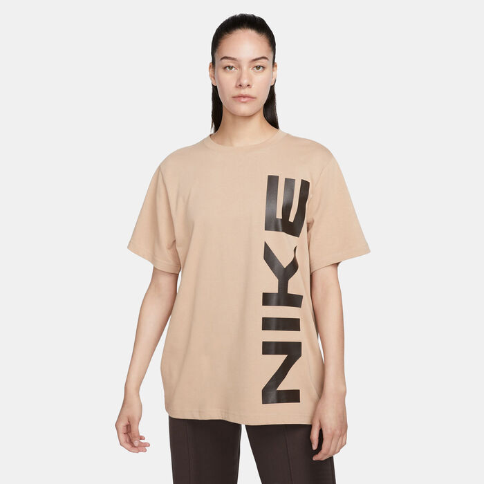 Nike Women's Sportswear Air T-Shirt Beige Nike Women's Sportswear Air T-Shirt Beige image number 0