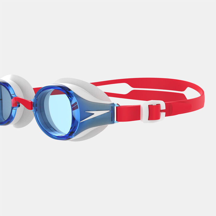 Speedo Kids' Hydropure Swimming Goggles Red image number 2