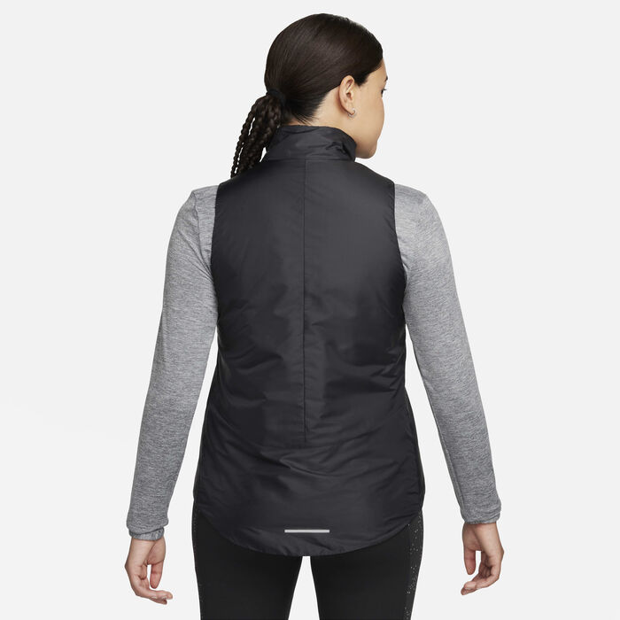 Nike Women's Therma-FIT ADV Repel AeroLoft Running Gilet Black Nike Women's Therma-FIT ADV Repel AeroLoft Running Gilet Black image number 1