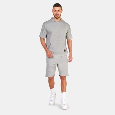 Sun and Sand Sports Men's Interlock Hoodie Grey Sun and Sand Sports Men's Interlock Hoodie Grey