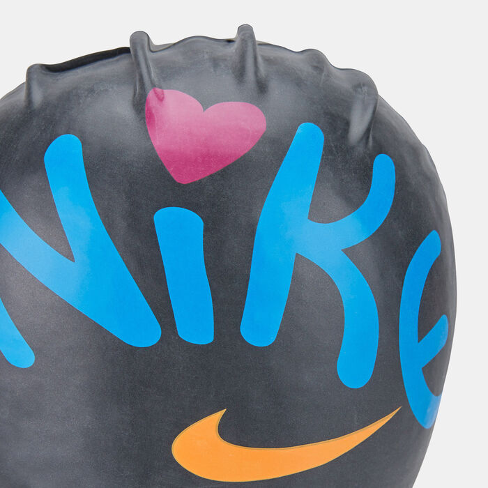 Nike Swim Fun Forest Adult Swimming Cap Black Nike Swim Fun Forest Adult Swimming Cap Black image number 2