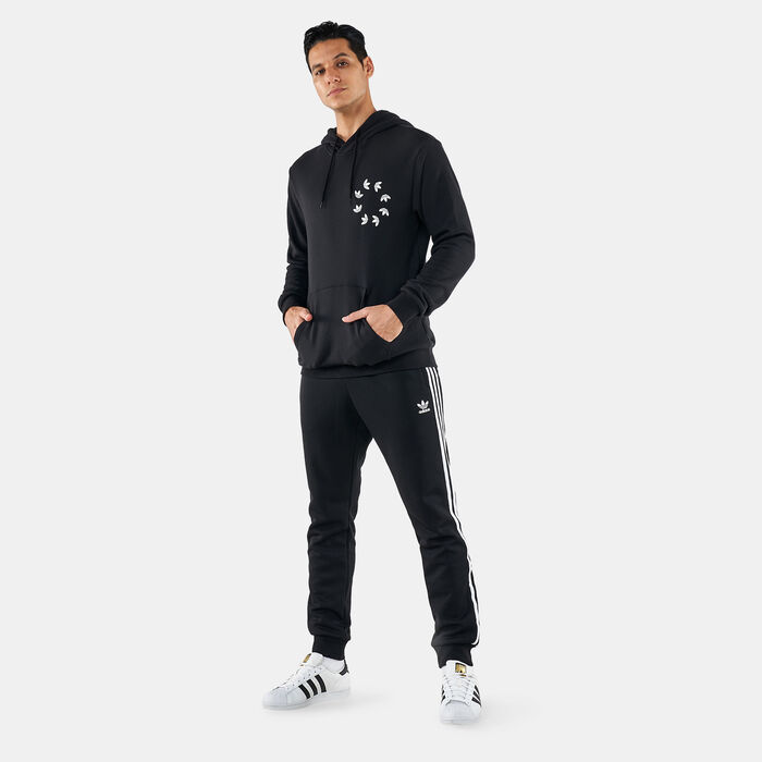 adidas Originals Men's Adicolor Shattered Trefoil Hoodie Black adidas Originals Men's Adicolor Shattered Trefoil Hoodie Black image number 2