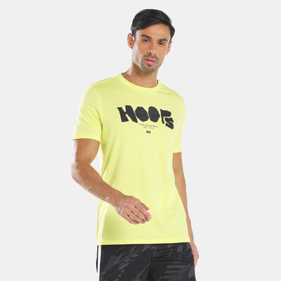 PUMA Men's All Tournament Basketball T-Shirt yellow